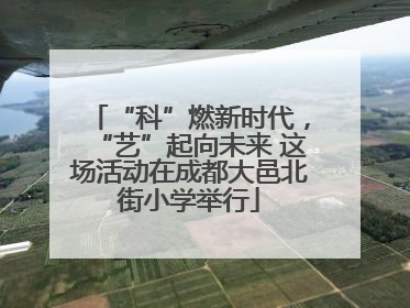“科”燃新时代，“艺”起向未来 这场活动在成都大邑北街小学举行