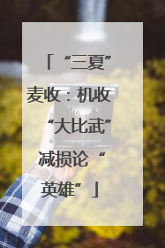 “三夏”麦收：机收“大比武” 减损论“英雄”