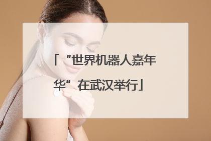 “世界机器人嘉年华”在武汉举行