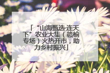 “山海甄选·连天下”农业大集（赣榆专场）火热开市，助力乡村振兴