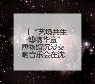 “艺境共生·博物华章”博物馆沉浸交响音乐会在沈阳举行