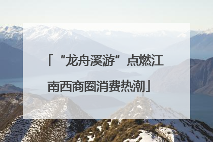 “龙舟溪游”点燃江南西商圈消费热潮