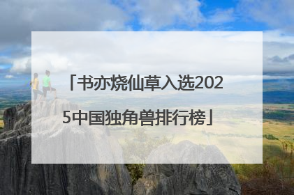 书亦烧仙草入选2025中国独角兽排行榜