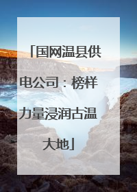 国网温县供电公司：榜样力量浸润古温大地