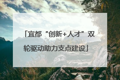 宜都“创新+人才”双轮驱动助力支点建设
