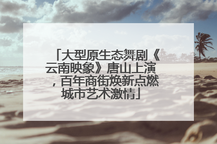 大型原生态舞剧《云南映象》唐山上演，百年商街焕新点燃城市艺术激情
