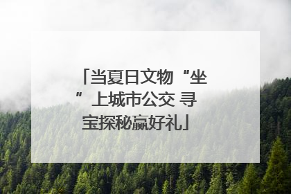 当夏日文物“坐”上城市公交 寻宝探秘赢好礼
