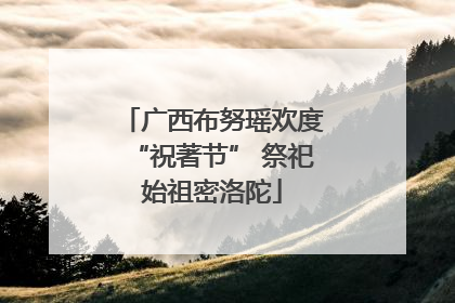 广西布努瑶欢度“祝著节” 祭祀始祖密洛陀