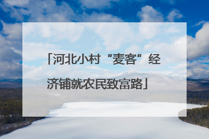 河北小村“麦客”经济铺就农民致富路