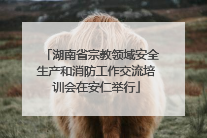湖南省宗教领域安全生产和消防工作交流培训会在安仁举行
