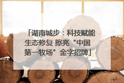 湖南城步：科技赋能生态修复 擦亮“中国第一牧场”金字招牌