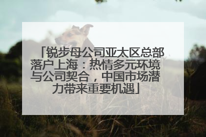 锐步母公司亚太区总部落户上海：热情多元环境与公司契合，中国市场潜力带来重要机遇