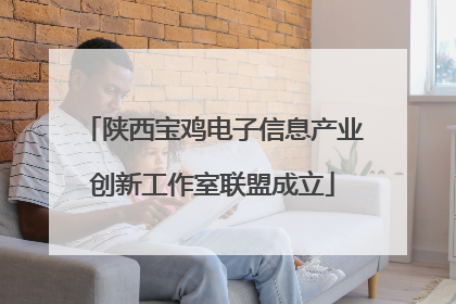 陕西宝鸡电子信息产业创新工作室联盟成立
