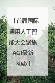首届国际通用人工智能大会聚焦AGI最新动态