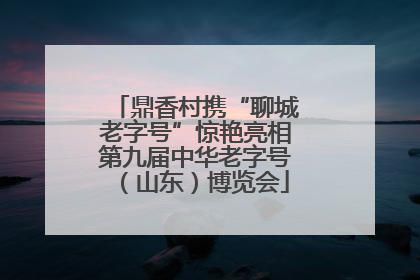 鼎香村携“聊城老字号”惊艳亮相第九届中华老字号（山东）博览会