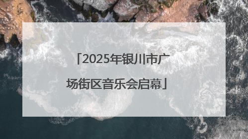 2025年银川市广场街区音乐会启幕
