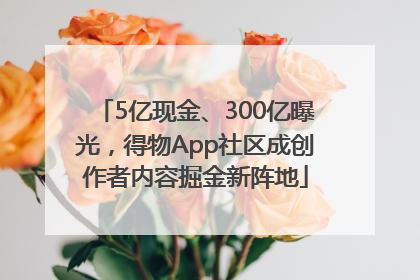 5亿现金、300亿曝光，得物App社区成创作者内容掘金新阵地
